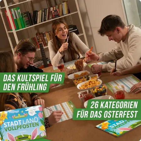 Denkriesen Stadt Land Vollpfosten - Oster Edition 