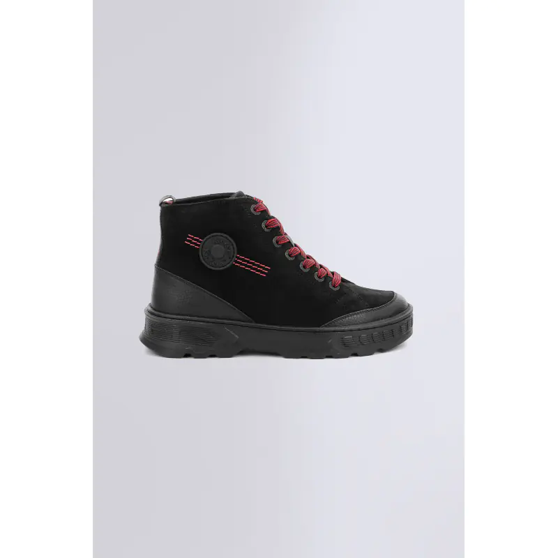 KICK WAY NOIR SNEAKERS HAUTES Cuir Homme