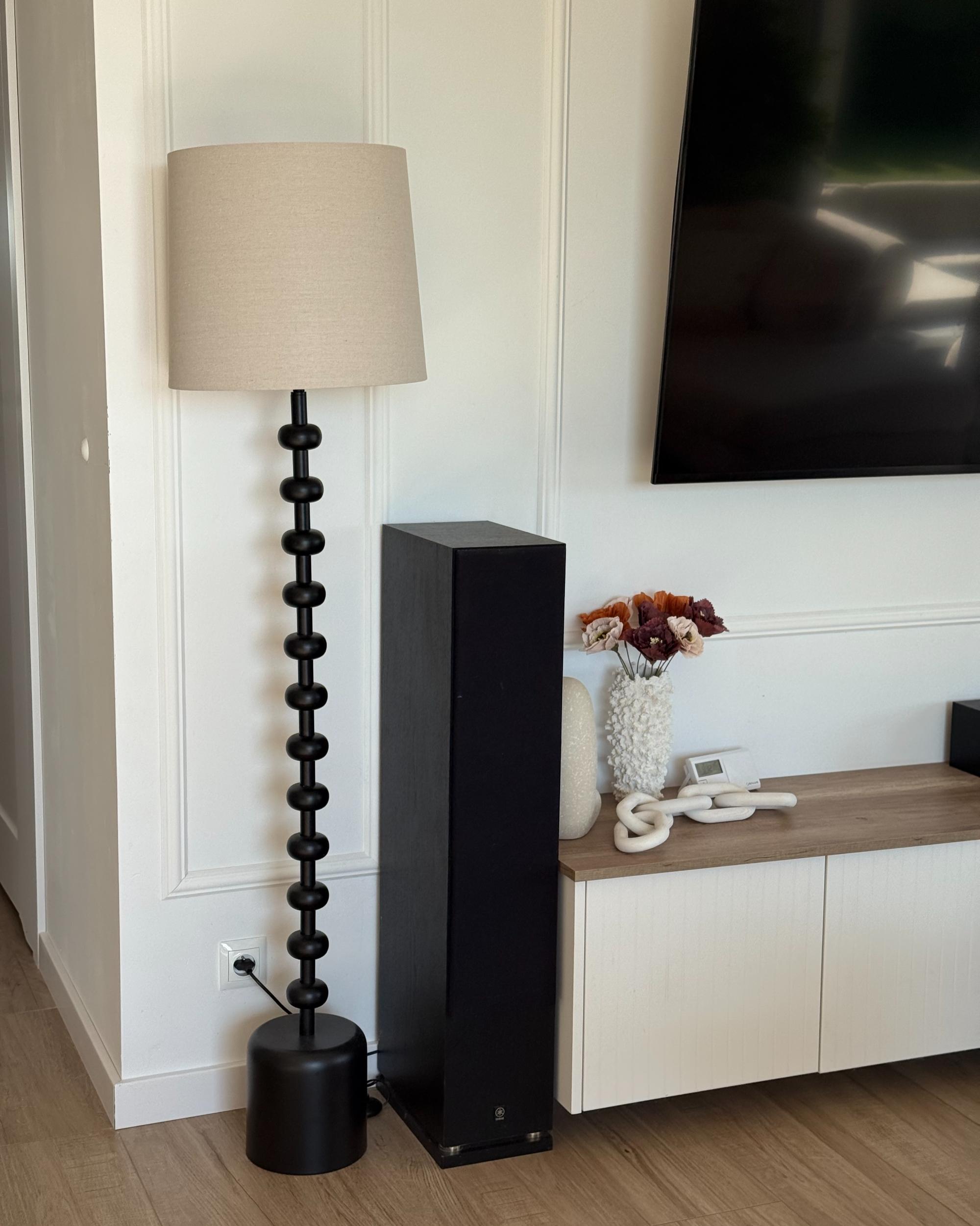 Staande lamp KRIOS Metaal Zwart