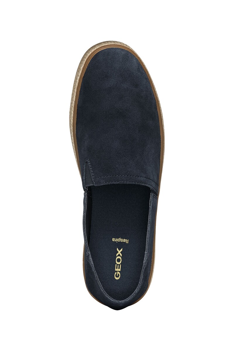 GEOX<br>Mocassins em couro respirável Pantelleria