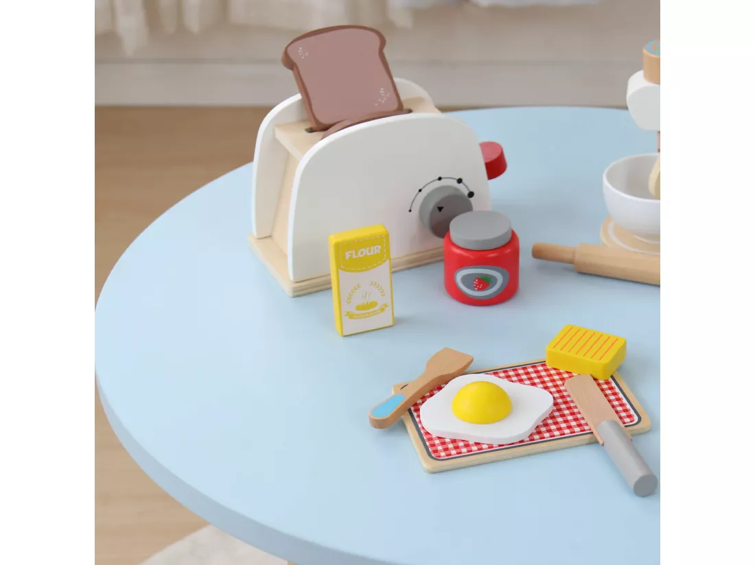 Jeu de Grille-Pain pour Enfants Rebecca Mobili Serapias À partir de 3 ans Bois Multicolore