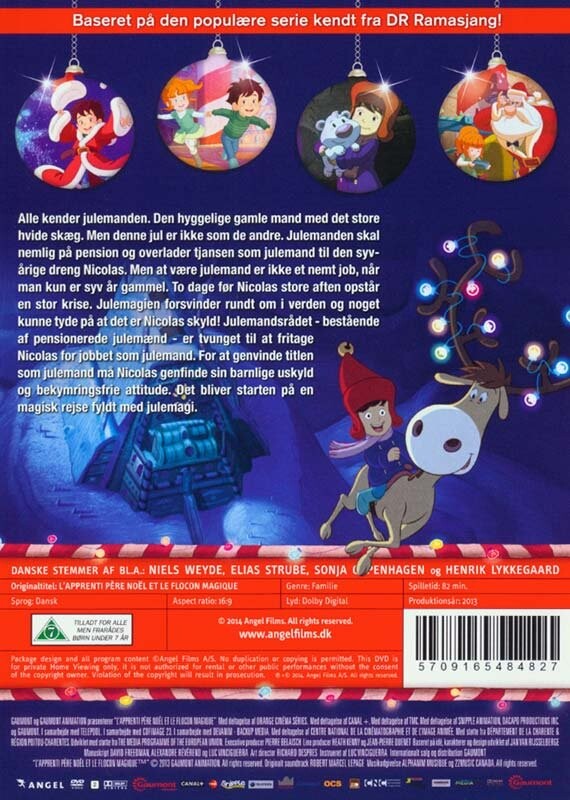 Den Lille Julemand Og Det Magiske Snefnug - DVD