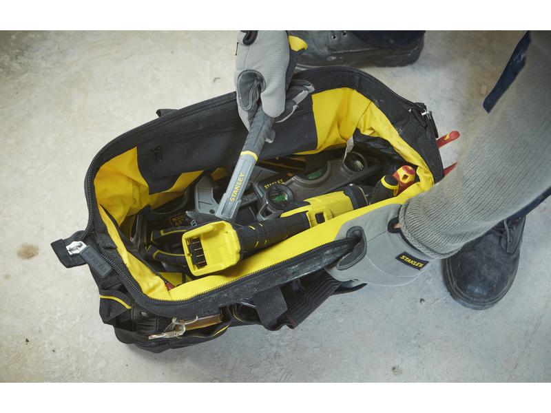Stanley Fatmax Werkzeugtasche Fatmax Robuste Werkzeugtasche aus Nylon und Leder