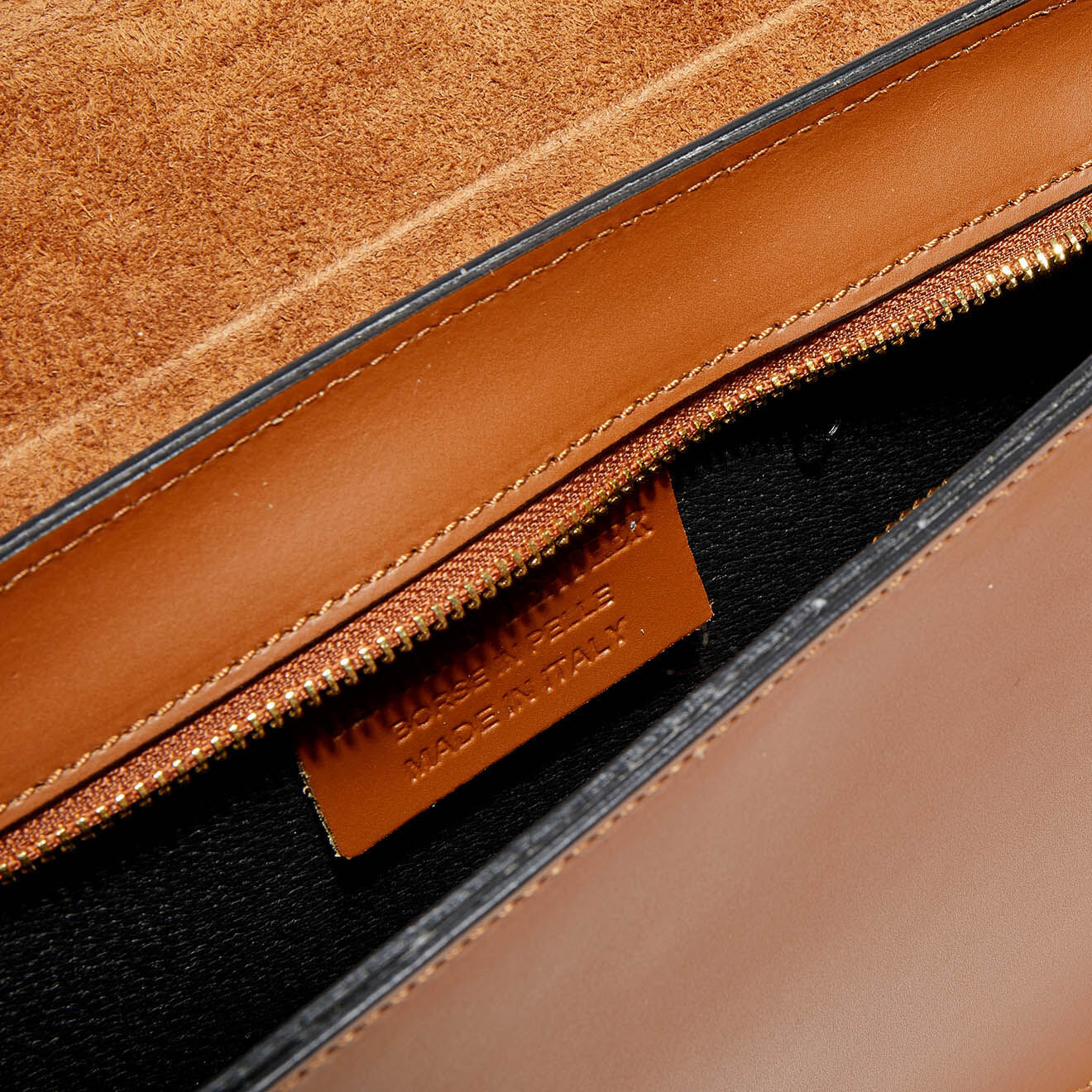 Christian Laurier Sac bandoulière en Cuir Yara camel - 28x17x8 cm