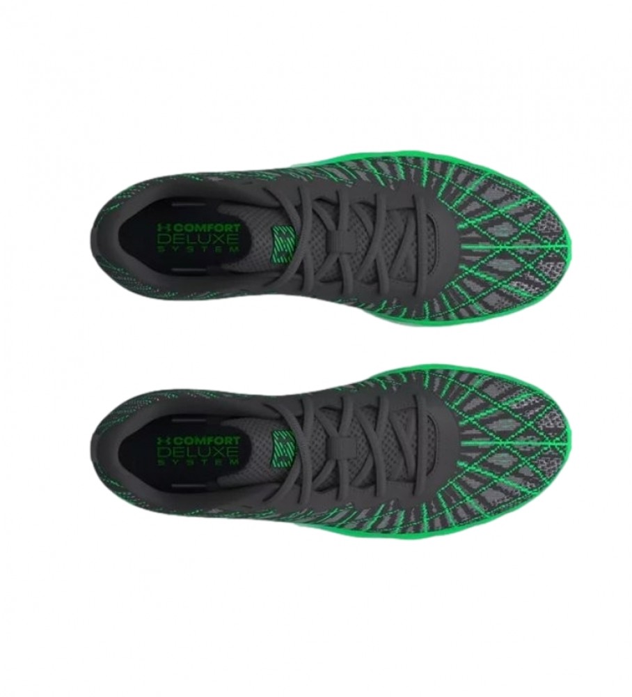 Tênis Under Armour UA Charged Breeze 2 cinza e verde