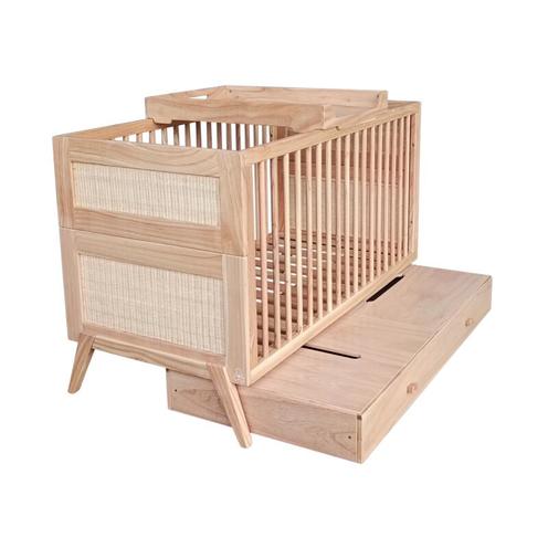 Tiroir de lit 70x140 MARELIA BOIS Naturel - THEO