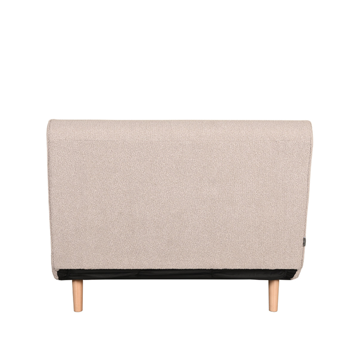 LABEL51 - Slaapbank Single - Naturel Boucle - Naturel Hout