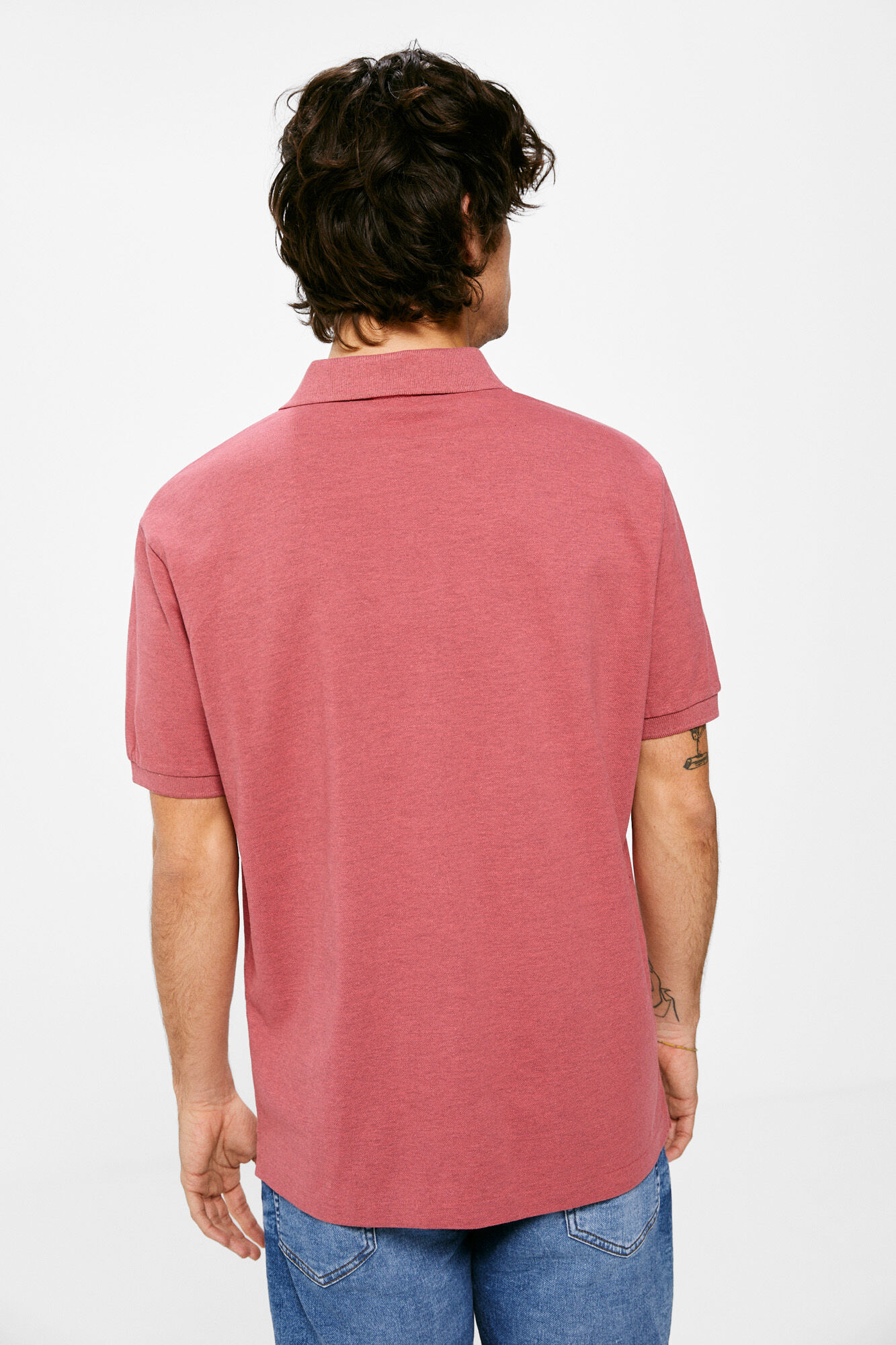 Camisa polo - fúcsia
