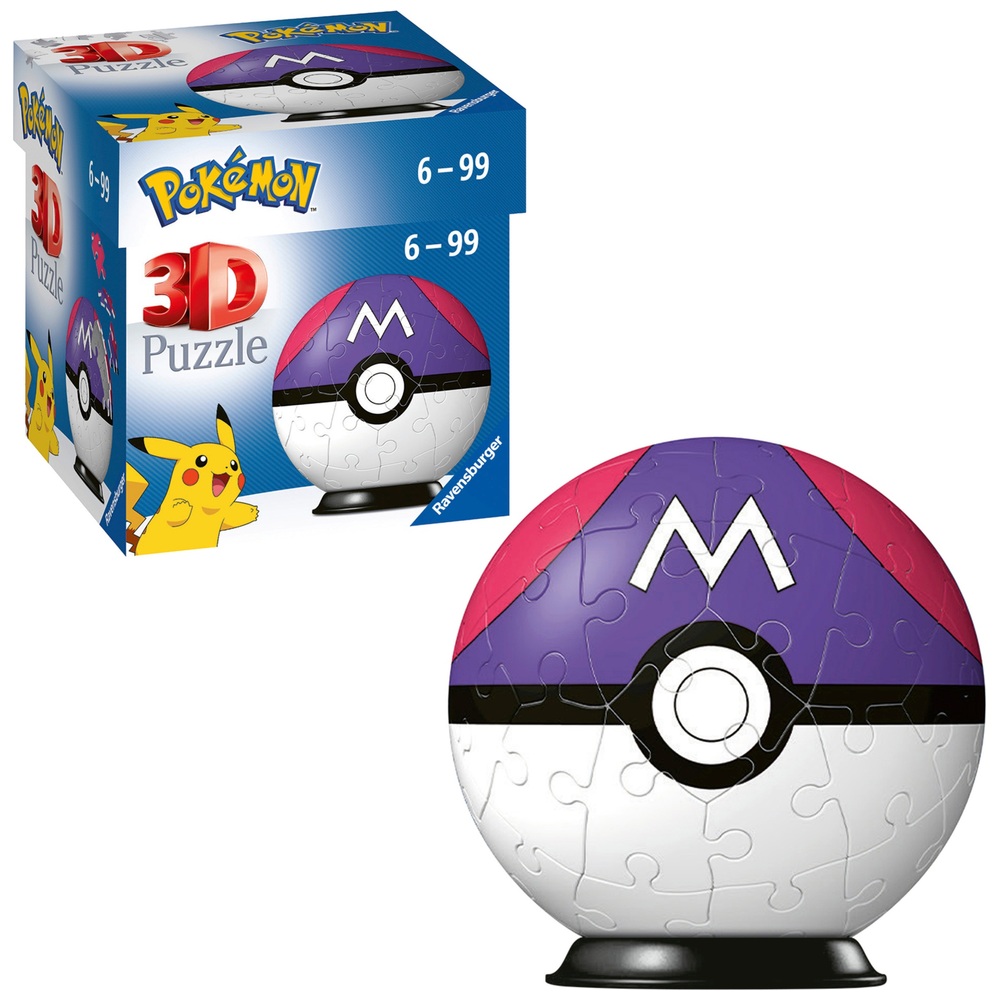 Ravensburger Pokémon Meisterball 54-teiliges 3D-Puzzle