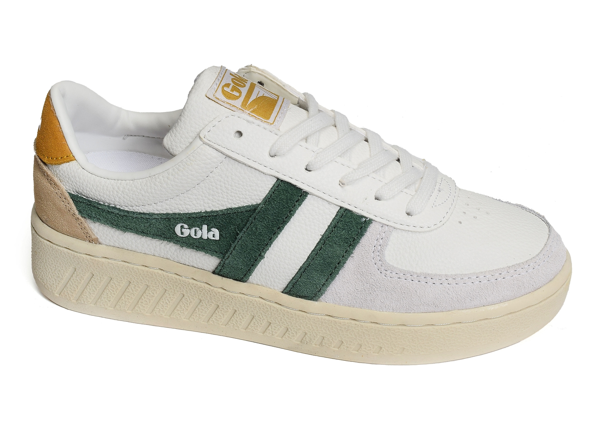 Grandslam trident trainers w vert blanc