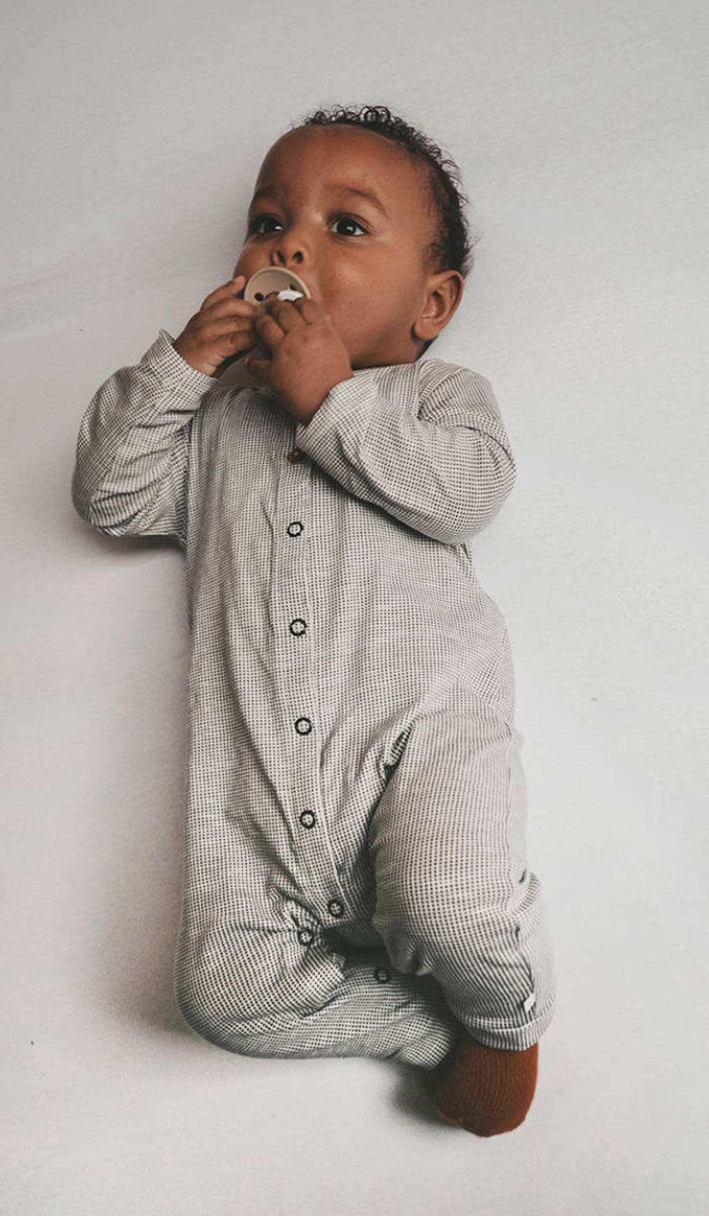 Moodstreet Petit baby boxpak Jamie van katoen lichtgrijs