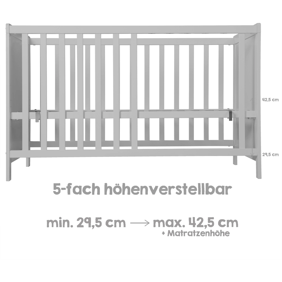 roba Sparset Hamburg taupe mit Schubladen