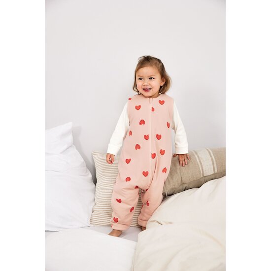 Combinaison pour dormir enfants   Coeur, pêche rose        1-2 ans   de               Lässig