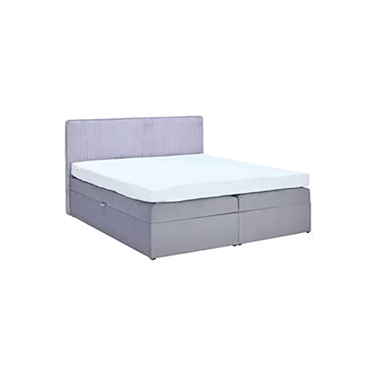 Boxspringbett Rossa 160 x 200 Silber