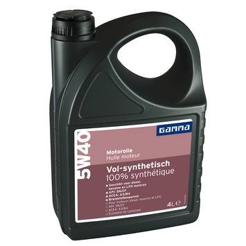 GAMMA motorolie 5W40 synthetisch 4 liter