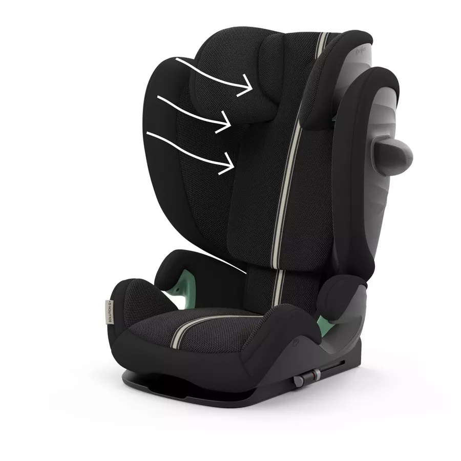 cybex GOLD Kindersitz Solution G i-fix Moon Black Plus