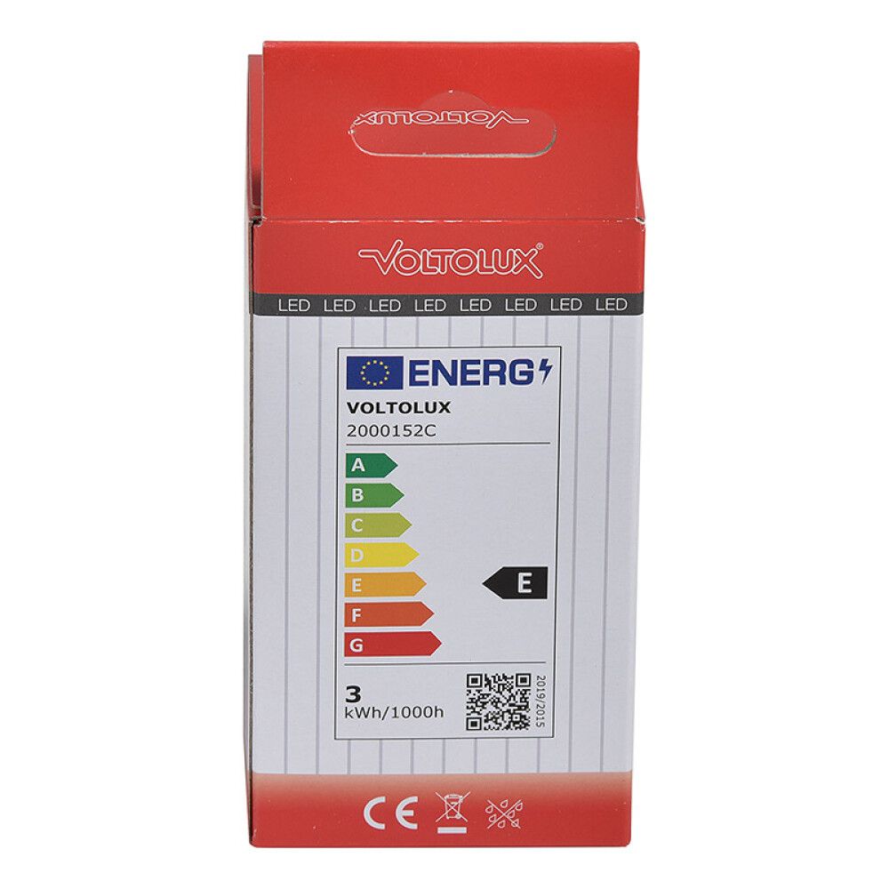 LYSPÆRE VOLTOLUX LED CLEAR E27 2,1W