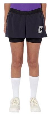 Short 2-en-1 Running Circle Legend Bleu foncé Femme