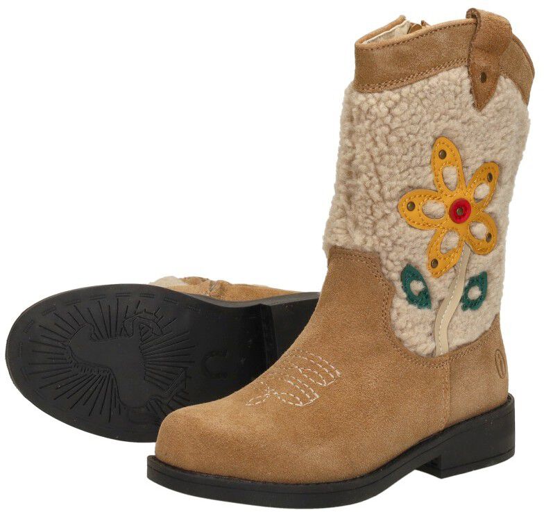 Shoesme Enkellaarsjes beige