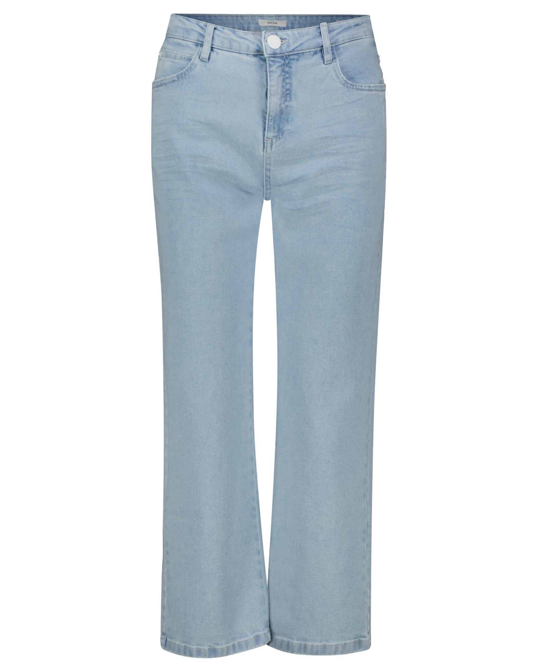 Opus| Damen Jeans LANI DESTROYED Relaxed Fit verkürzt