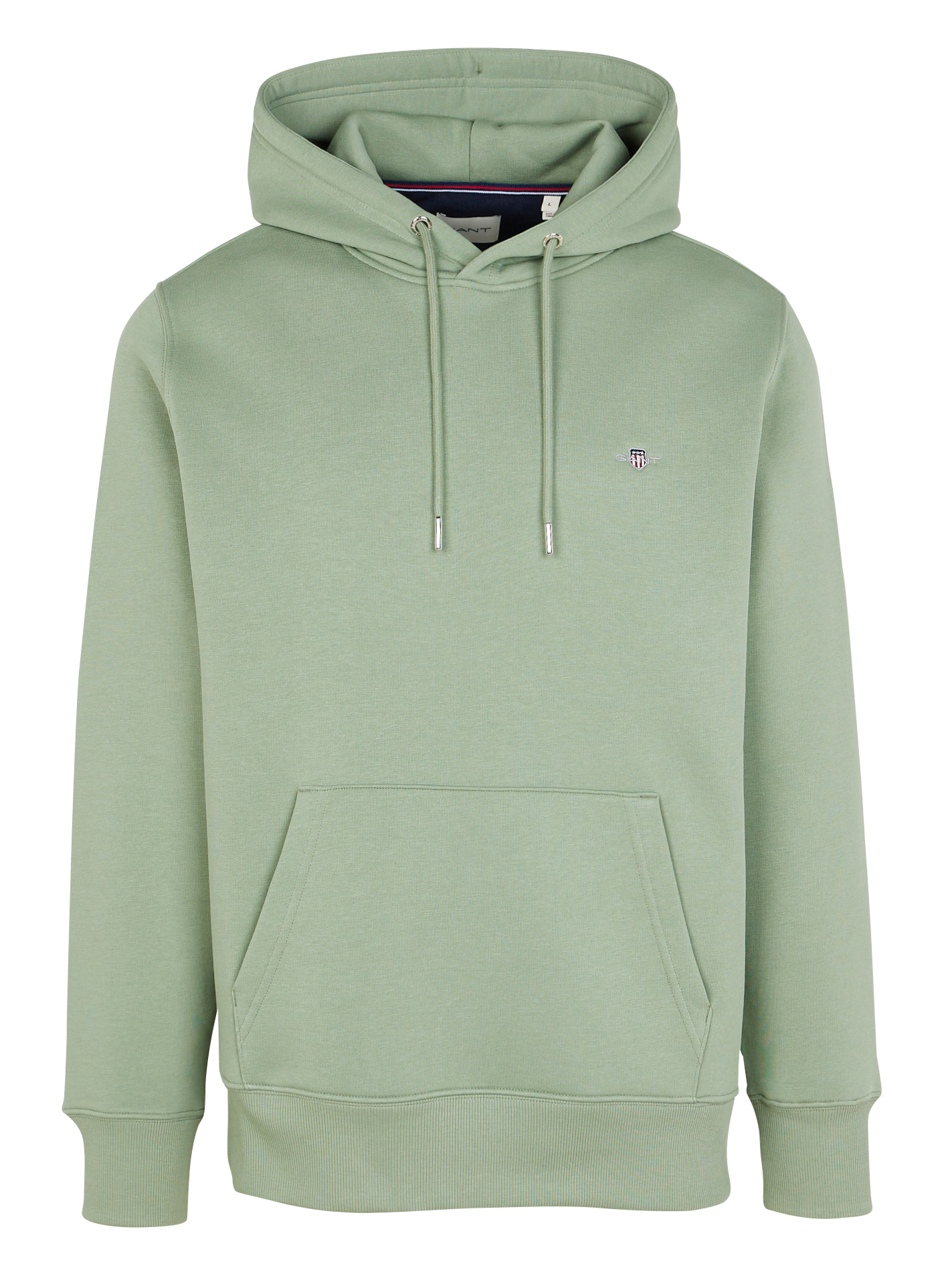 Sweat à capuche regular-fit en coton mélangé | Vert