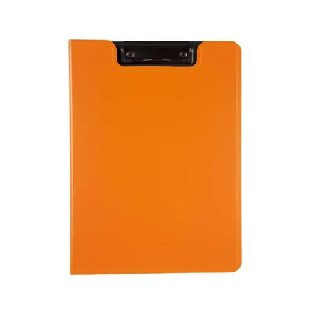 Idena Klemmbrett A4 mit Deckel, orange