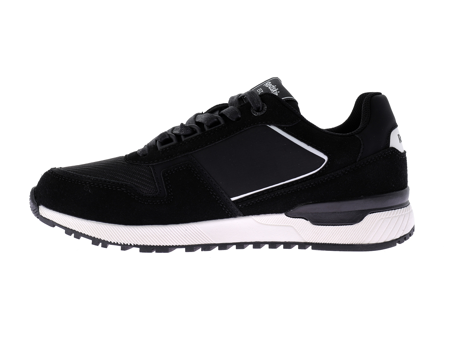 Redskins-BRAMS Matières combinées Noir Blanc