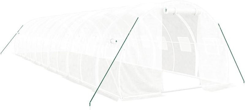 Tuinkas - Ruim - Polyetheen - Staal - UV-bestendig
