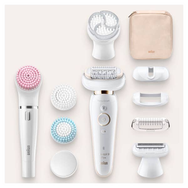 Braun Silk-épil 9 Flex 9100 Beauty-Set – Epilierer mit flexiblem Kopf