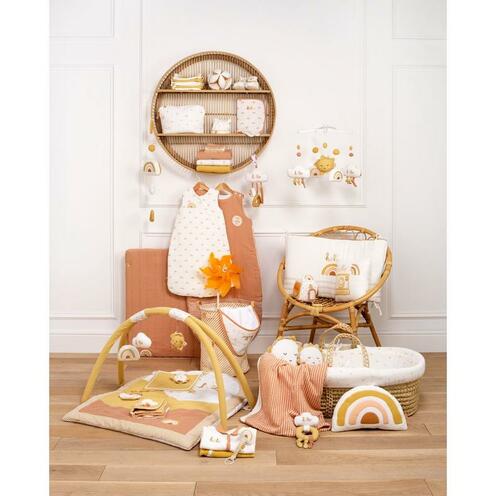 Gigoteuse ouatinée 0-6 mois jaune SUNLIGHT - SAUTHON Baby déco