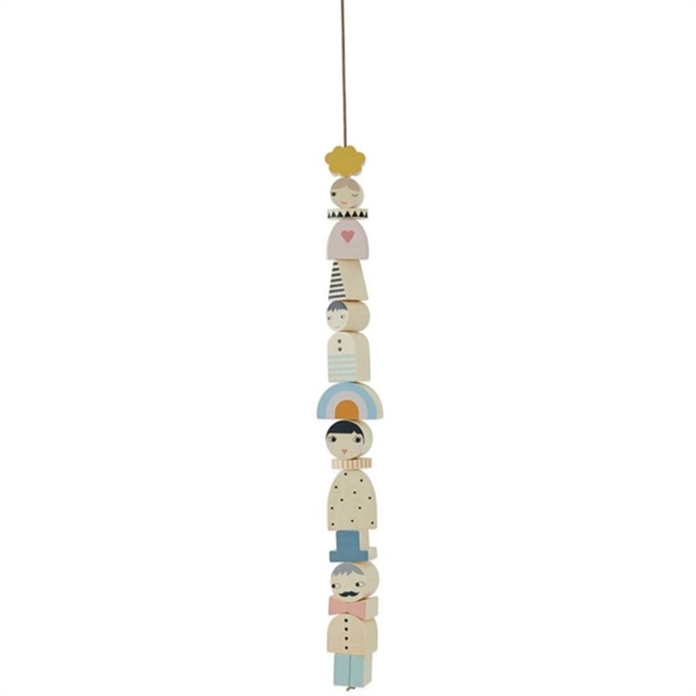 Wooden Family Bricks - OYOY → Luksusbaby.dk