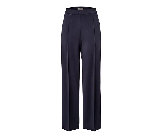 Jerseyhose mit Biese, dunkelblau