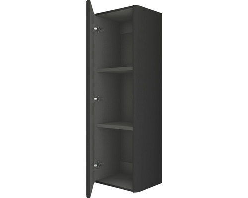 Baden Haus Icona hoge kast, front grafiet mat, BxHxD 43 x 130 x 35 cm