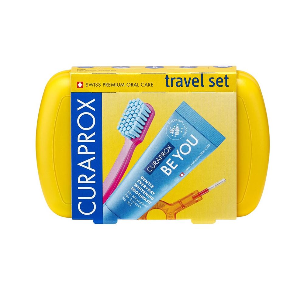 CURAPROX Travel Set gelb 1 Stk