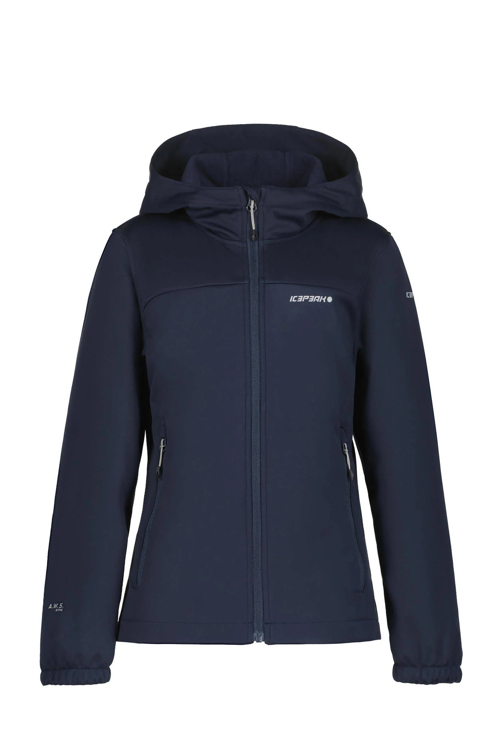 Icepeak softshell jack Kleve donkerblauw