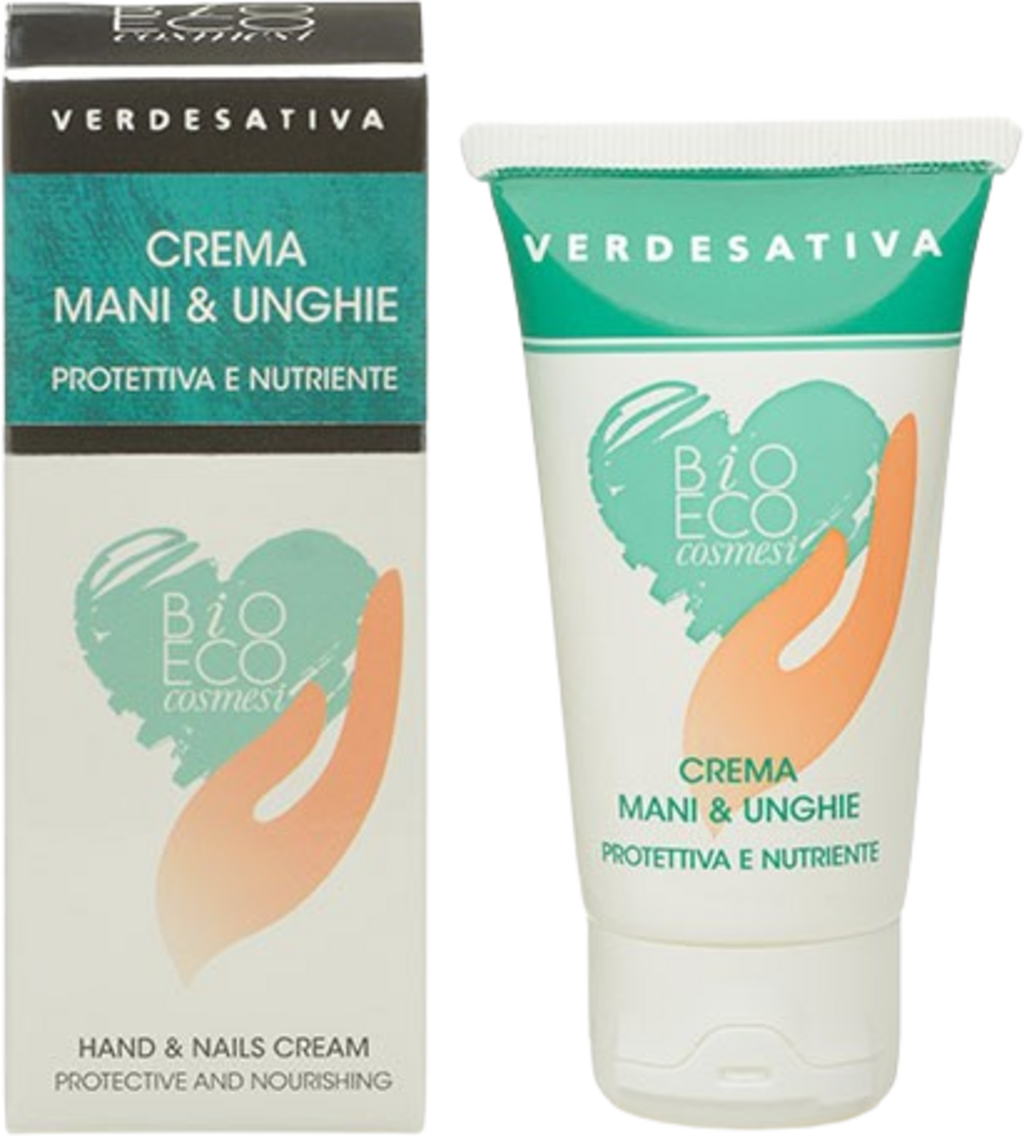VERDESATIVA  Hydratisierende & Schützende Hand- & Nagelcreme, 50 ml
