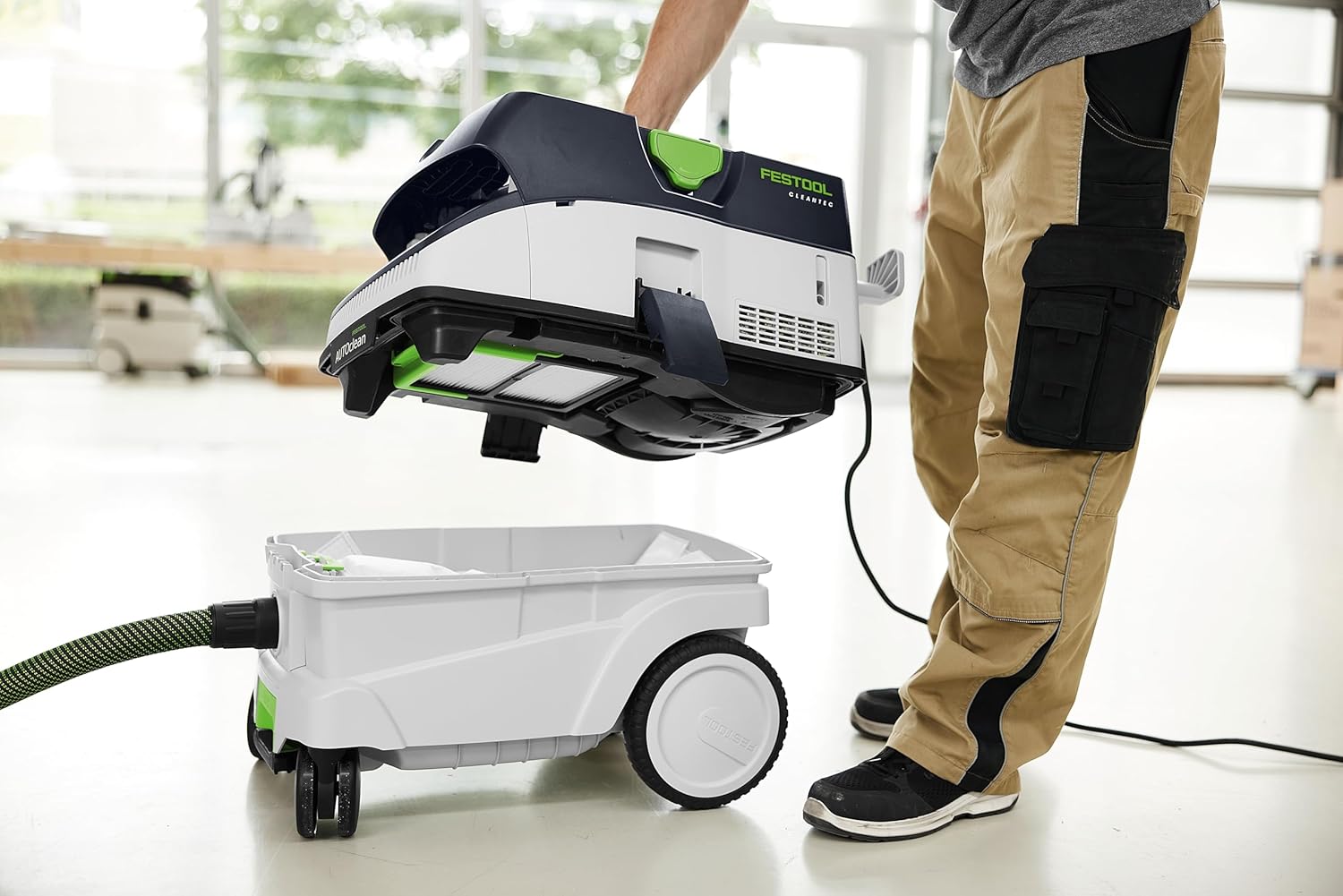 Festool Absaugmobil CLEANTEC CTM 36 Ei AC-RENOFIX