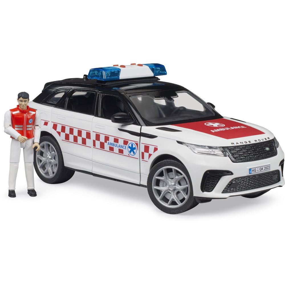Køb Bruder Range Rover Velar Emergency vehicle with driver