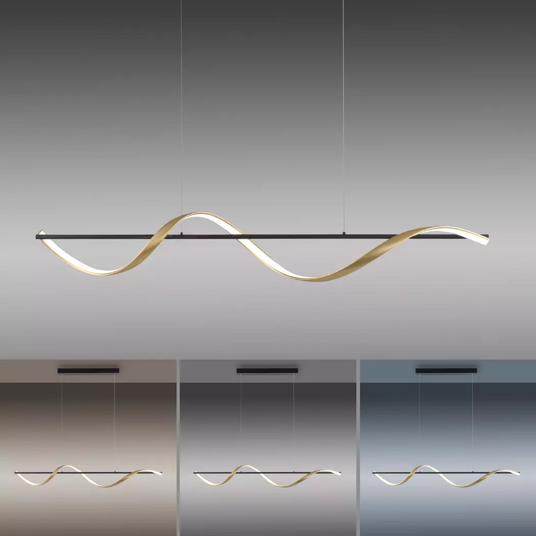 LED-Pendelleuchte Q-Swing