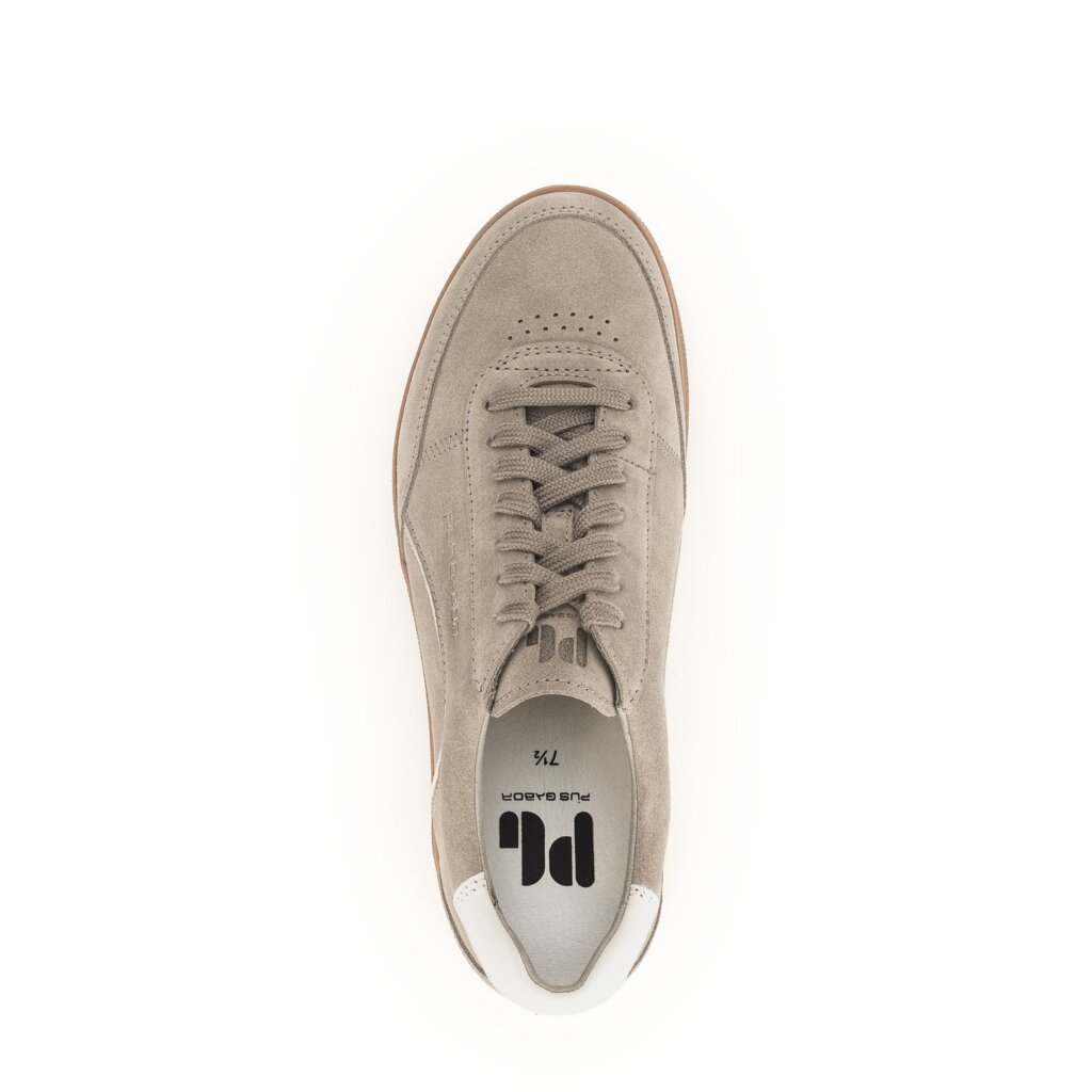 Lage sneaker beige