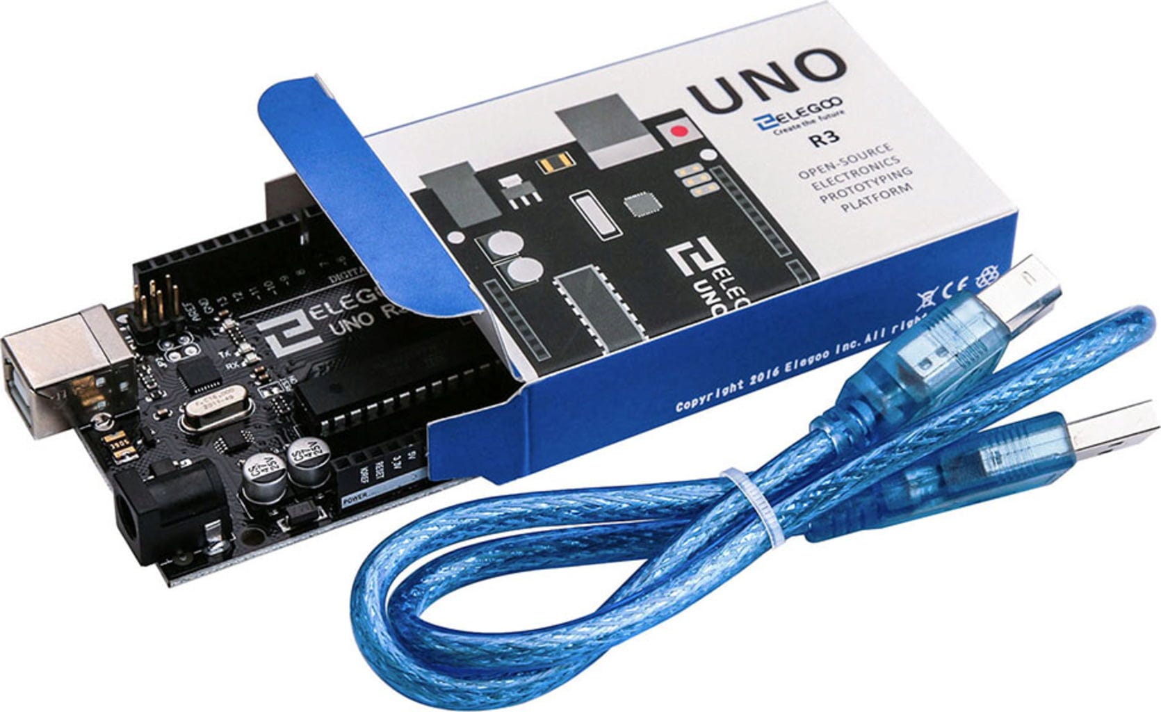 Elegoo  UNO R3 Controller Board    Der ideale Einstieg in die Welt des Programmierens