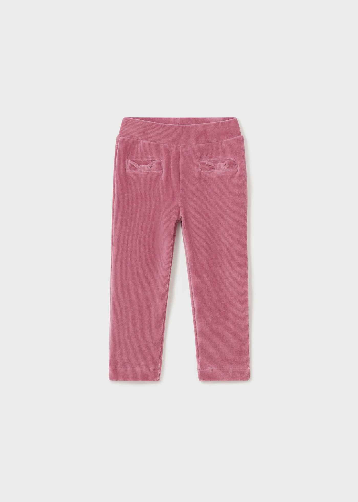 Calças skinny de veludo cotelê para bebês