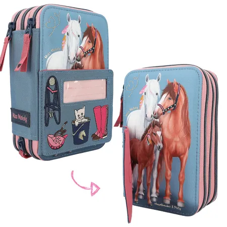 Depesche Miss Melody 3-Fach Federtasche MY LITTLE FARM