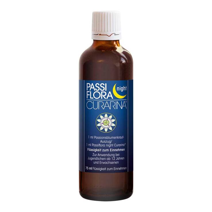 Passiflora Night Curarina Flüssigkeit zum Einnehmen, 75 ml