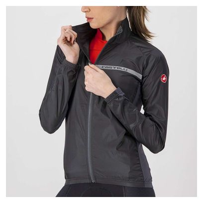 Veste Manches Longues Femme Castelli Squadra Stretch Noir