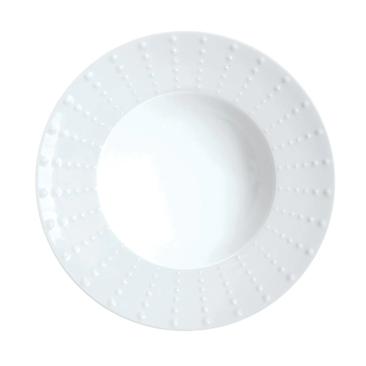 Sania Brillant - Assiette creuse 22.2 cm (lot de 6) Médard de Noblat