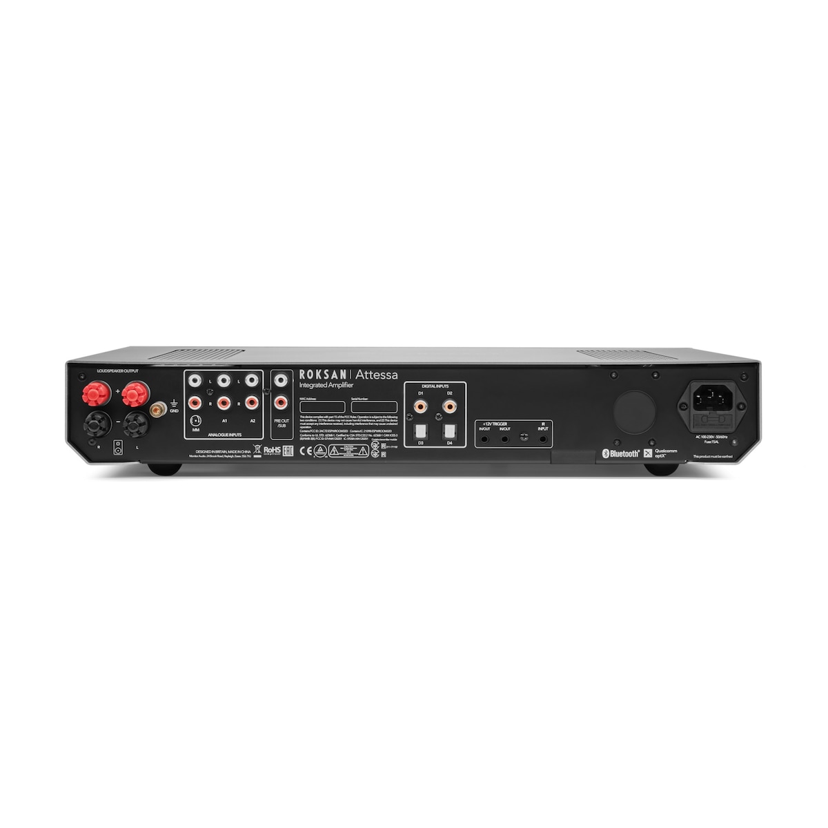 Roksan Attessa Amplifier, sort