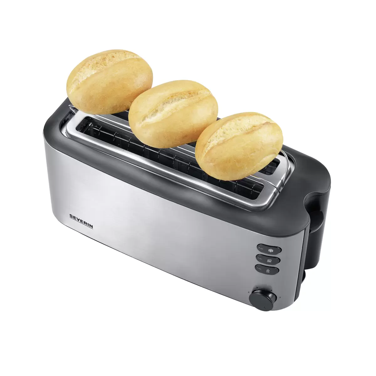 Automatik-Langschlitztoaster Severin AT2509 Silber