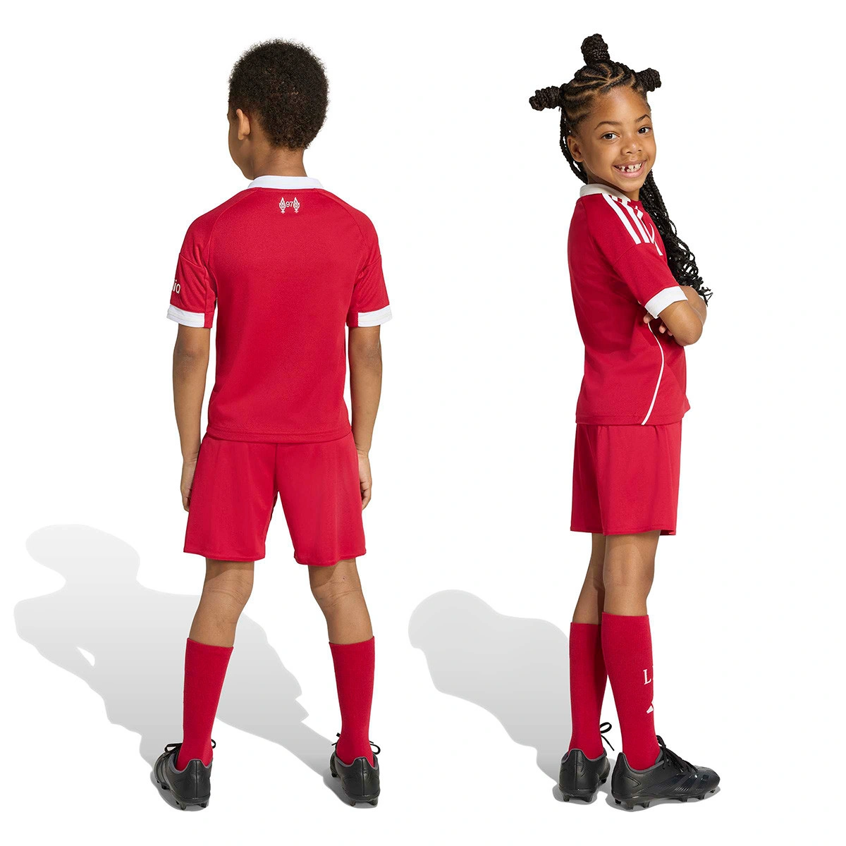 Conjunto adidas Liverpool FC Primeiro Equipamento 2025-2026 Criança