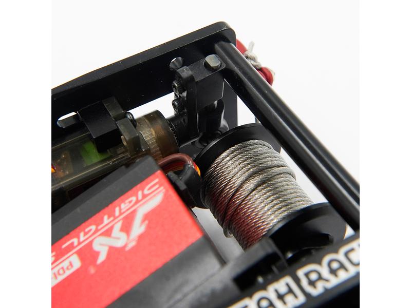 Yeah Racing Modellbau-Seilwinde mit Kupplung, für Servos, B Seilwinden Kit für 360° Servos